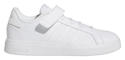 Adidas Grand Court Παιδικά Sneakers με Σκρατς Λευκά