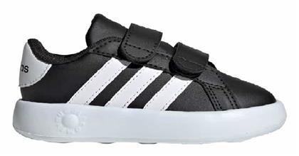 Adidas Grand Court Παιδικά Sneakers με Σκρατς Μαύρα