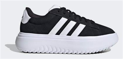 Adidas Grand Court Platform Γυναικεία Sneakers Μαύρα από το Outletcenter