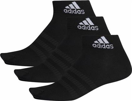 Adidas Light Αθλητικές Κάλτσες Μαύρες 3 Ζεύγη από το Modivo
