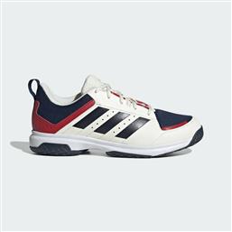 Adidas Ligra 7 Ανδρικά Αθλητικά Παπούτσια Βόλεϊ Off White / Team Navy / Team Collegiate Red