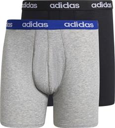 Adidas Linear Brief Ανδρικά Boxer Μονόχρωμα 2Pack