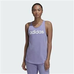 Adidas Loungewear Essentials Αμάνικη Γυναικεία Αθλητική Μπλούζα Light Purple από το Cosmossport