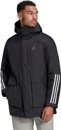 Adidas LT Field Ανδρικό Μπουφάν Παρκά για Χειμώνα Μαύρο από το Zakcret Sports