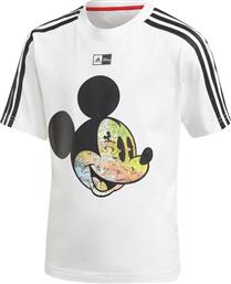 Adidas Παιδικό T-shirt για Αγόρι Λευκό Mickey Mouse Tee από το Dpam