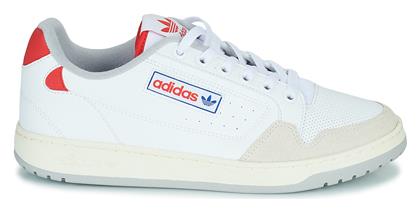 Adidas NY 90 Logo Γυναικεία Sneakers Cloud White / Vivid Red