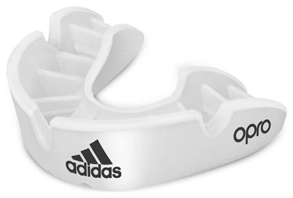 Adidas Opro Bronze Training Level ADIBP31 Προστατευτική Μασέλα Junior Λευκή με Θήκη