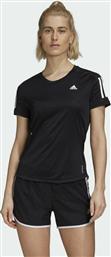 Adidas Own the Run Αθλητικό Γυναικείο T-shirt Μαύρο