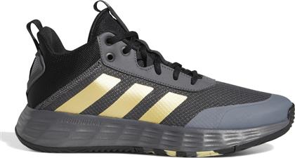Adidas Ownthegame 2.0 Χαμηλά Μπασκετικά Παπούτσια Grey Five / Matte Gold / Core Black