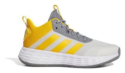 adidas Ownthegame 2.0 Ψηλά Μπασκετικά Παπούτσια Γκρι