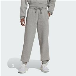 Adidas Παντελόνι Γυναικείας Φόρμας με Λάστιχο Medium Grey Heather Fleece από το Spartoo