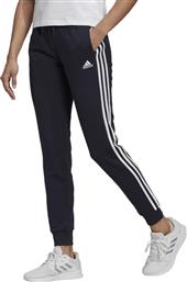 Adidas 3-Stripes Slim fit Παντελόνι Γυναικείας Φόρμας με Λάστιχο Navy Μπλε από το MybrandShoes