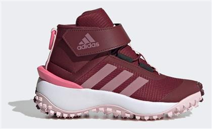 adidas Παιδικά Μποτάκια Πεζοπορίας Fortatrail με Σκρατς Shadow Red / Wonder Orchid / Clear Pink
