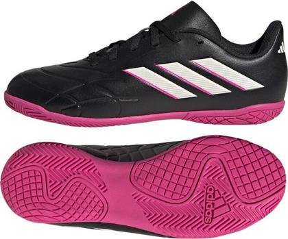 Adidas Παιδικά Ποδοσφαιρικά Παπούτσια Copa Pure 4 In Σάλας Μαύρα