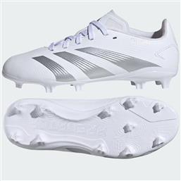 Adidas Παιδικά Ποδοσφαιρικά Παπούτσια με Τάπες Cloud White / Silver Metallic