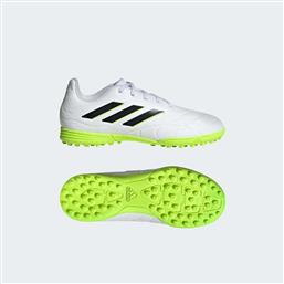 Adidas Παιδικά Ποδοσφαιρικά Παπούτσια Pure.3 με Σχάρα Λευκά