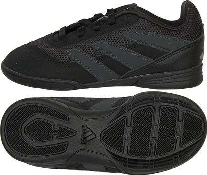 Adidas Παιδικά Ποδοσφαιρικά Παπούτσια Σάλας Μαύρα