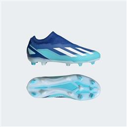 Adidas Παιδικά Ποδοσφαιρικά Παπούτσια X Crazyfast.3 με Τάπες Χωρίς Κορδόνια Μπλε από το MybrandShoes