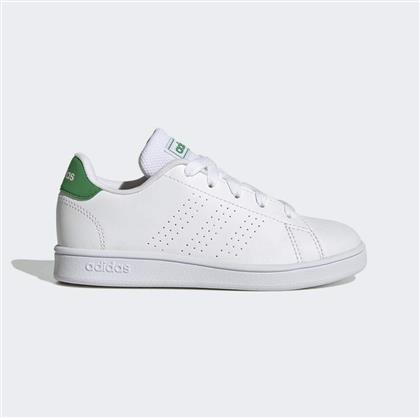 Adidas Παιδικά Sneakers Advantage Cloud White / Green / Core Black από το Cosmos Sport