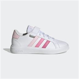 Adidas Παιδικά Sneakers Grand Court Clear Pink / Bliss Pink / Pink Fusion από το Zakcret Sports