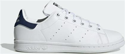 Adidas Παιδικά Sneakers Stan Smith Cloud White / Dark Blue από το Sneaker10