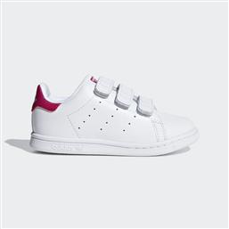Adidas Παιδικά Sneakers Stan Smith με Σκρατς Footwear White / Bold Pink από το Outletcenter