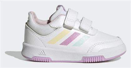 Adidas Παιδικά Sneakers Tensaur Sport Training Hook με Σκρατς Cloud White / Almost Blue / Bliss Lilac