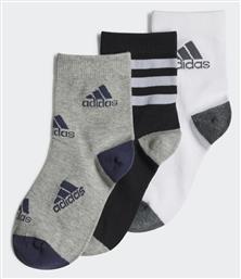 adidas Παιδικές Κάλτσες Μακριές Performance Μαύρες 3 Ζευγάρια