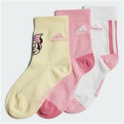 Adidas Παιδικές Κάλτσες Μακριές Πολύχρωμες 3 Ζευγάρια