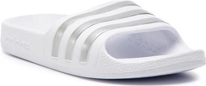 Adidas Παιδικές Σαγιονάρες Slides Λευκές Adilette Aqua K από το Cosmos Sport