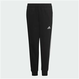 Adidas Παιδικό Παντελόνι Φόρμας Μαύρο Essential 3 Stripes