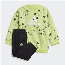 Adidas Παιδικό Σετ Φόρμας Πράσινο 2τμχ από το Spartoo