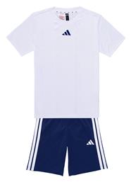 adidas Παιδικό Σετ με Παντελόνι Καλοκαιρινό 2τμχ Λευκό