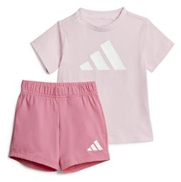 adidas Παιδικό Σετ με Παντελόνι Καλοκαιρινό 2τμχ Ροζ