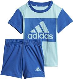 Adidas Παιδικό Σετ με Σορτς Καλοκαιρινό 2τμχ Μπλε Essentials