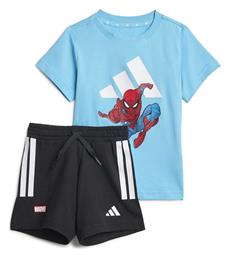 adidas Παιδικό Σετ με Σορτς Καλοκαιρινό 2τμχ Γαλάζιο