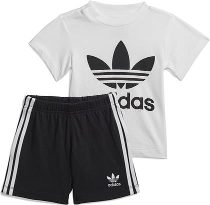 Adidas Παιδικό Σετ με Σορτς Καλοκαιρινό 2τμχ Λευκό από το Modivo
