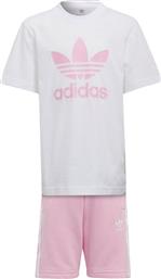 Adidas Παιδικό Σετ με Σορτς Καλοκαιρινό 2τμχ Λευκό από το Zakcret Sports