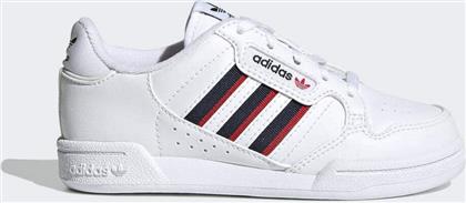 Adidas Παιδικό Sneaker Continental 80 Stripes για Αγόρι Λευκό από το Spartoo