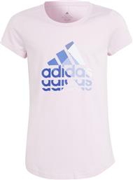 Adidas Παιδικό T-shirt Ροζ από το MybrandShoes