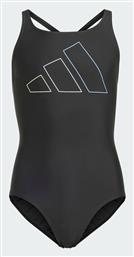 adidas Performance Big Bars Παιδικό Μαγιό Ολόσωμο Μαύρο