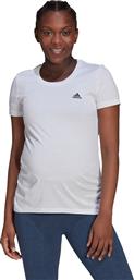 Adidas Performance Αθλητική Μπλούζα Εγκυμοσύνης Λευκή από το Zakcret Sports
