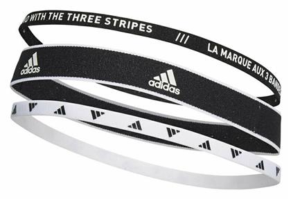 adidas Performance Headband Αθλητικό Περιμετώπιο Πολύχρωμο 3τμχ