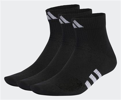 adidas Performance Light Mid-Cut Running Κάλτσες Μαύρες