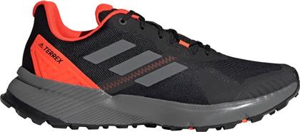 Adidas Terrex Soulstride Ανδρικά Αθλητικά Παπούτσια Trail Running Core Black / Grey Four / Solar Red από το Epapoutsia