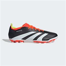 Adidas Predator 24 League Low AG Χαμηλά Ποδοσφαιρικά Παπούτσια με Τάπες Core Black / Cloud White / Solar Red από το Modivo