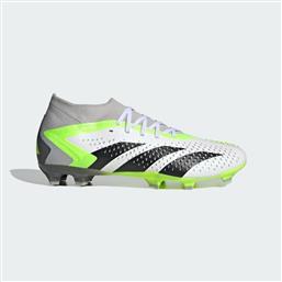 Adidas Predator Accuracy.2 FG Χαμηλά Ποδοσφαιρικά Παπούτσια με Τάπες Cloud White / Core Black / Lucid Lemon