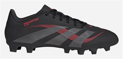 adidas Predator Club Ποδοσφαιρικά Παπούτσια με Τάπες Μαύρα