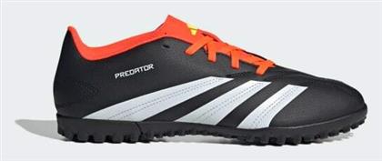 adidas Predator Club TF Χαμηλά Ποδοσφαιρικά Παπούτσια με Σχάρα Core Black / Cloud White / Solar Red από το Epapoutsia