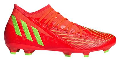 adidas Predator Edge.3 Ποδοσφαιρικά Παπούτσια με Τάπες FG Solar Red / Team Solar Green / Core Black